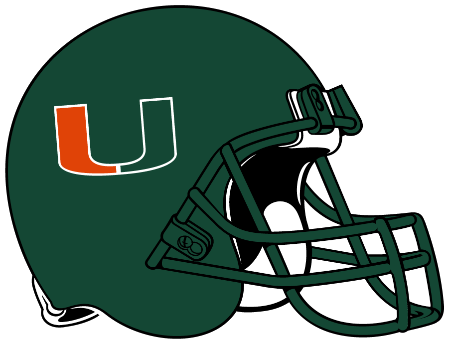 Miami Hurricanes 2010 Helmet Logo diy iron on heat transfer